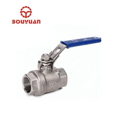 High Pressure Male Female Ball Valve Stainless Steel 304 Npt Thread Ball Valve With Lock